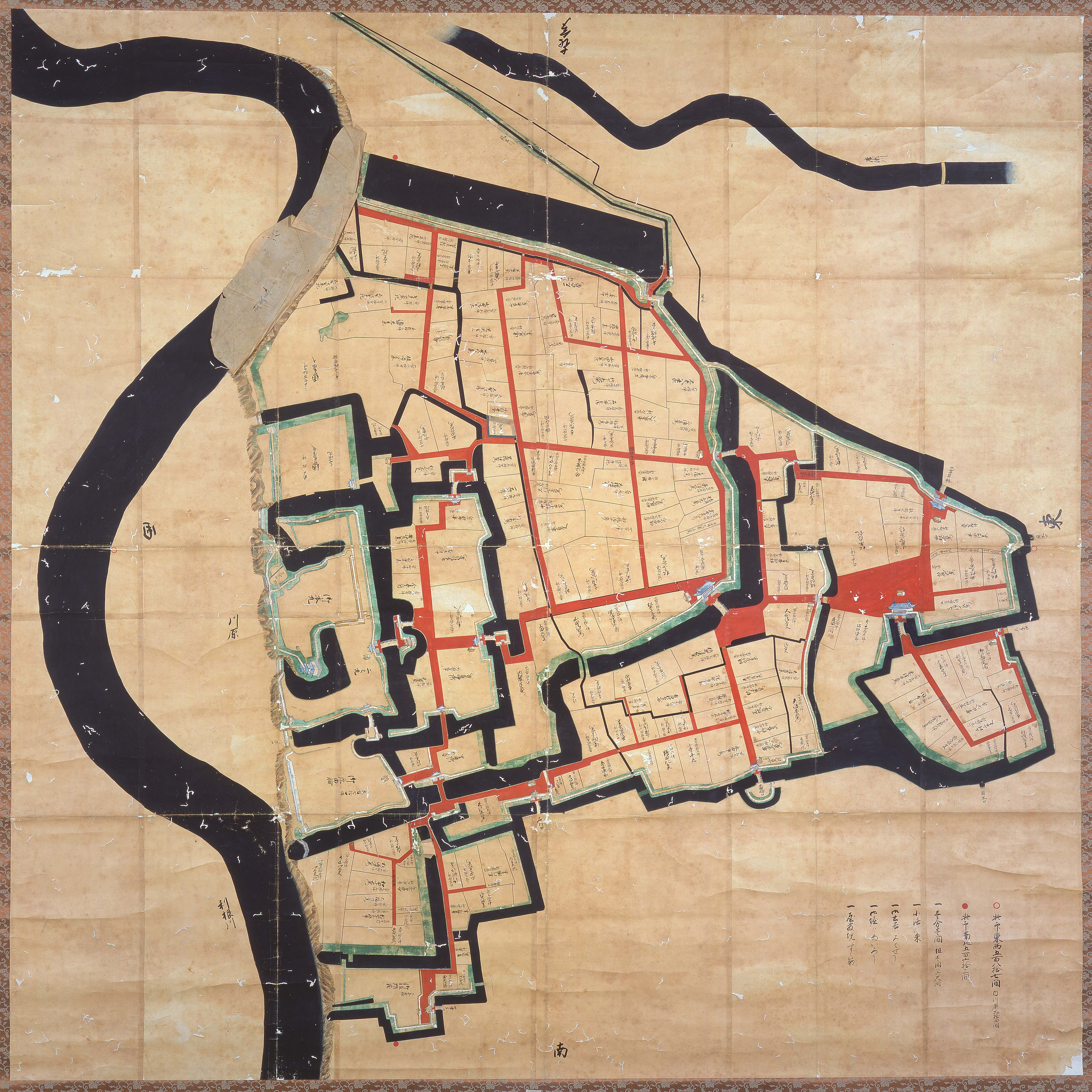前橋城絵図（酒井1-9） | 前橋フィールドミュージアム